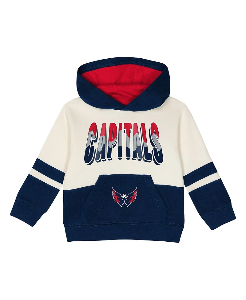 Outerstuff Toddler 2-Piece Navy Washington Capitals Chants and Cheers Fleece Hoodie Pants Set