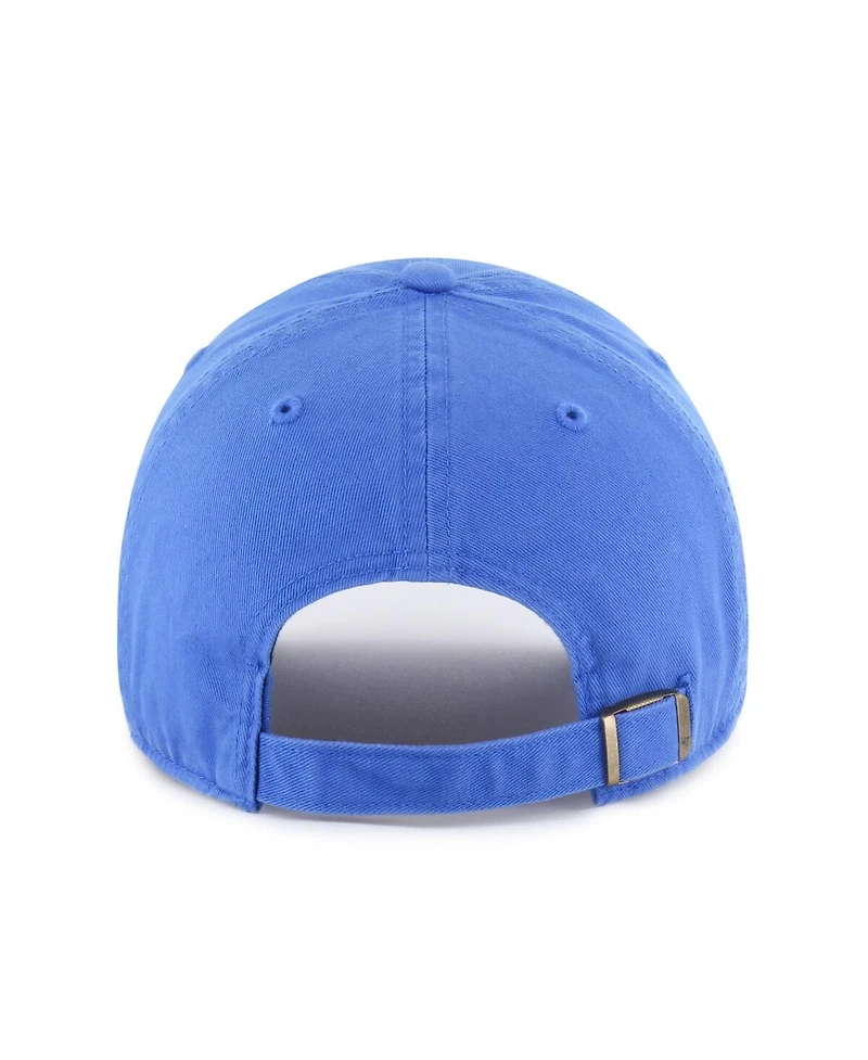 '47 Brand Men's Light Blue Houston Texans H-Town Side Logo Clean Up Adjustable Hat