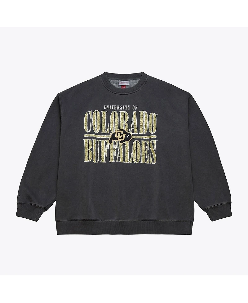 Men's Black Colorado Buffaloes Downtown Fleece Sweatshirt