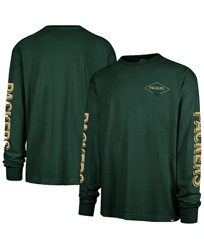 '47 Brand Men's Green Bay Packers Cairn Ravine Foundation Long Sleeve T-Shirt