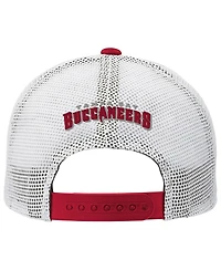 Outerstuff Big Boys and Girls Red Tampa Bay Buccaneers Core Lockup Trucker Adjustable Hat