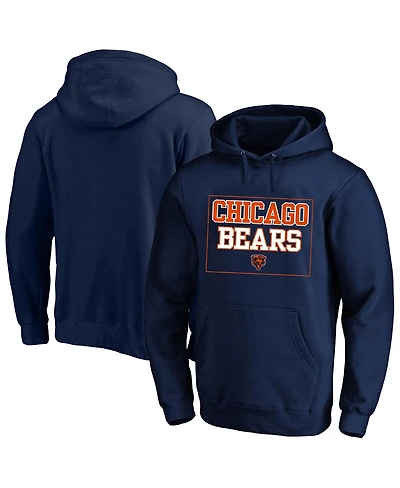 Fanatics Men's Navy Chicago Bears Big Tall Fleece Hoodie