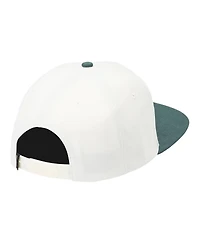 Rvca Men's White/Hunter Green Two-Tone Adjustable Hat