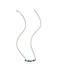 Uncommon Goods Stepping Stone Pewter Pendant Necklace