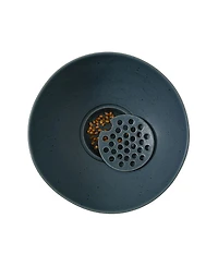 Uncommon Goods Popcorn Bowl With Kernel Sifter