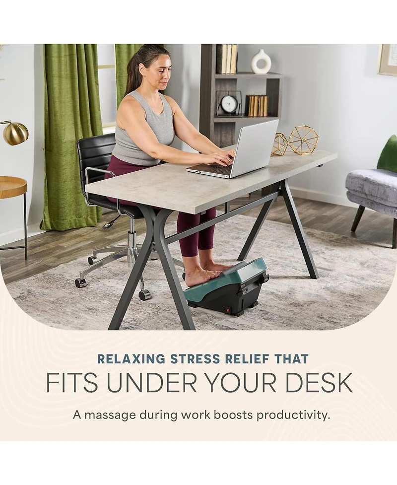 LifePro Foot and Calf Massager with Heat - Neuropathy Relief and Blood Circulation Booster - Soothing Therapy Device