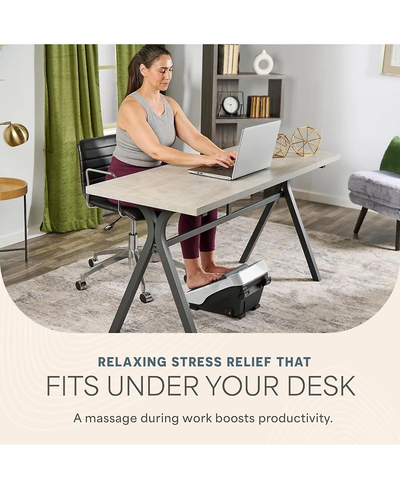 LifePro Foot Massager for Neuropathy - Heated Calf & Foot Therapy, Soothing Blood Revitalization