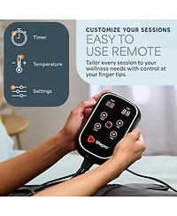 LifePro Portable Far Infrared Heating Mat – Infrared Heat Pad for Back Pain Relief, Improved Mood, Energy & Recovery