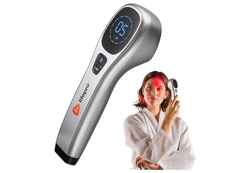 Lifepro Infrared & Red Light Therapy Device – Portable Relief for Joint, Muscle & Body Pain – 3 Wavelengths for Inflammation – Compact Design for Face