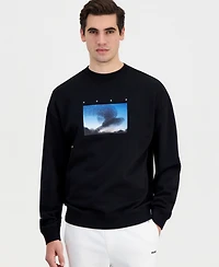 Hugo Boss Men's Dorizonto Relaxed-Fit Graphic Print Sweatshirt