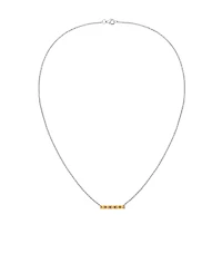 Macy's Lab-Grown Citrine (1/2 ct. t.w.) Necklace in Sterling Silver (also in Multi-Stone)