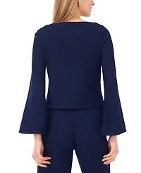 Sam & Jess Women's Wide-Leg Pull-On Pants