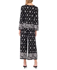 Sam & Jess Women's Wide-Leg Pull-On Pants