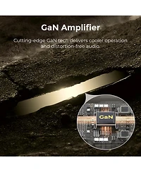 Ultimea Skywave X70 7.1.4ch Professional Wireless Surround Sound System for Tv w/Dolby Atmos, 980W Sound Bar with 10" Wireless Subwoofer