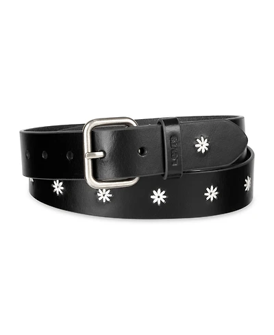Levi's Women's Casual Floral Embroidered Belt