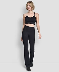 Dkny Women's Super High Waist Flare Pants