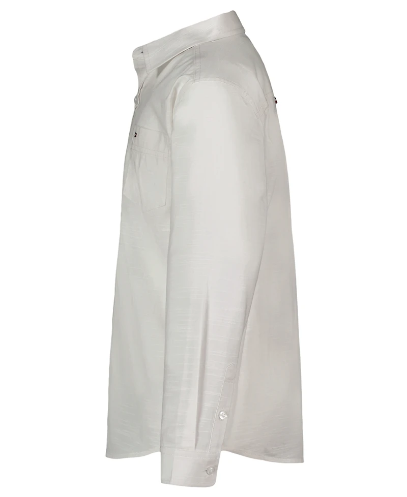 Tommy Hilfiger Boys 8-20 Texture Woven Long-Sleeve Shirt