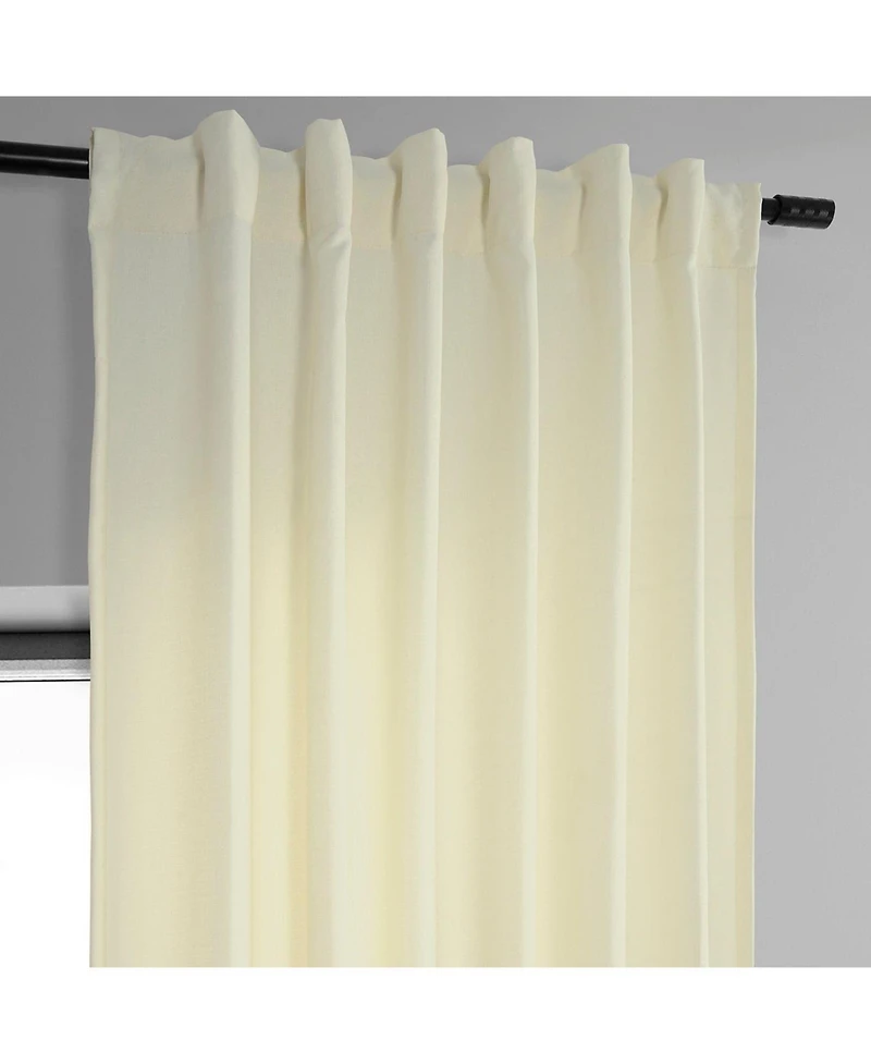 Half Price Drapes Dobby Linen Curtain
