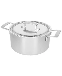 Demeyere Industry 5 Stainless Steel 5.5-Quart Dutch Oven