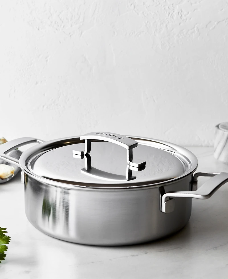 Demeyere Industry 5 Stainless Steel 4-Quart Deep Saute Pan