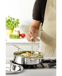 Demeyere Industry 5 Stainless Steel 3-Quart Saute Pan