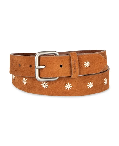 Levi's Women's Casual Floral Embroidered Belt