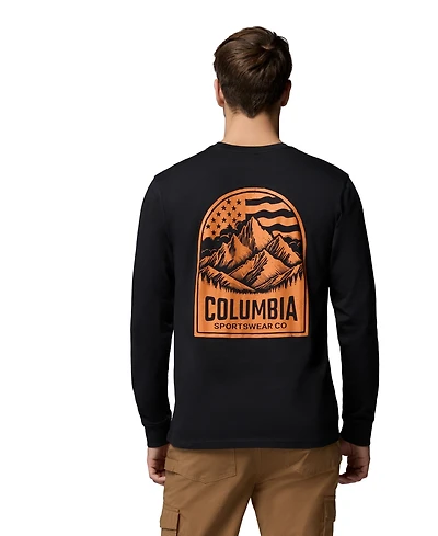 Columbia Men's Murfee Graphic Long-Sleeve T-Shirt