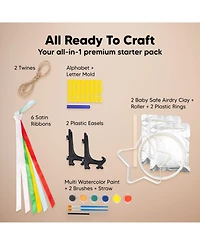 KeaBabies Twinkle Baby Hand and Footprint Kit, Dog Paw Print Kit, Baby Handprint Ornament Kit for Newborn, Babies, Boys, Girls