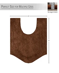 Home Weavers Waterford Contour Bath Rug, 20" x