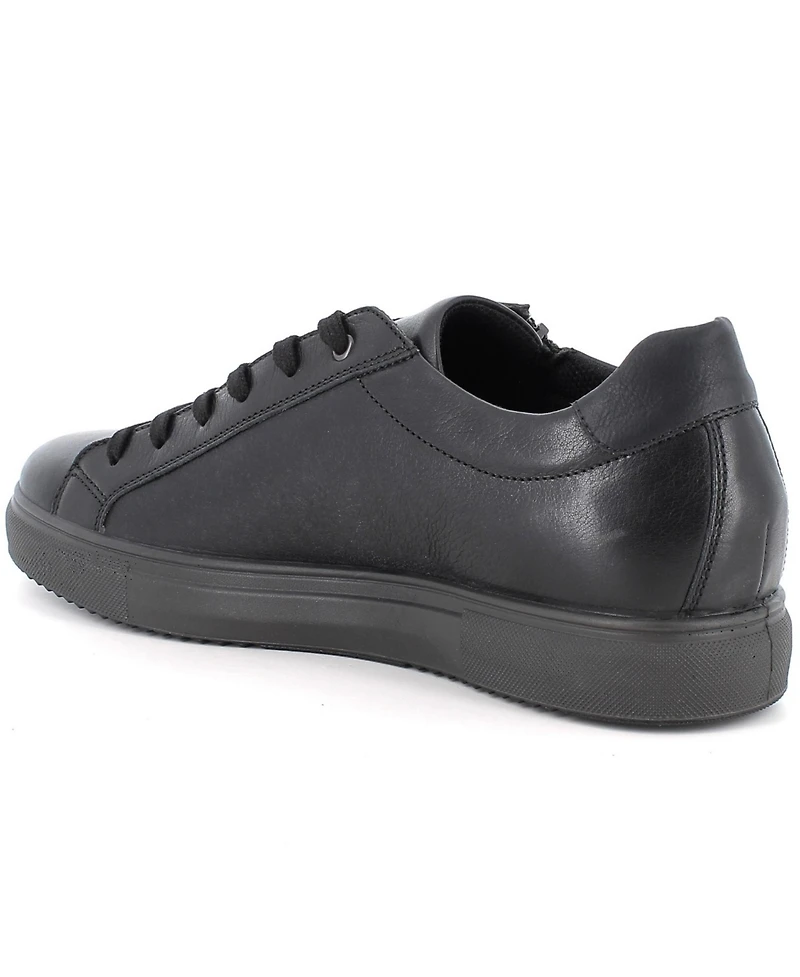 Alpine Swiss Men's Dante Made Italy Low-Top Leather Sneaker