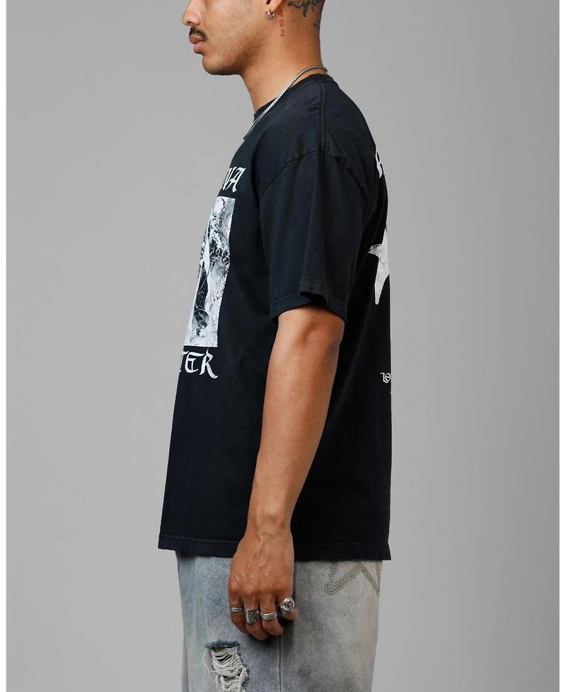 Loiter Men's Faded Print Flannel Shirt