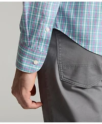 UNTUCKit Men's Regular Fit Wrinkle-Free Fairchild Button Up Shirt