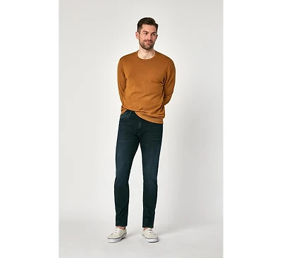 Mavi Jeans Men's Mavi Jake Slim Leg in Deep Blue-Black Williamsburg