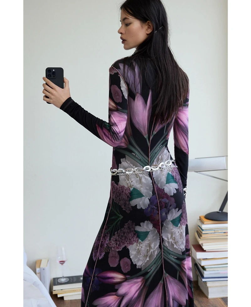 Desigual Women's Long mirror dress