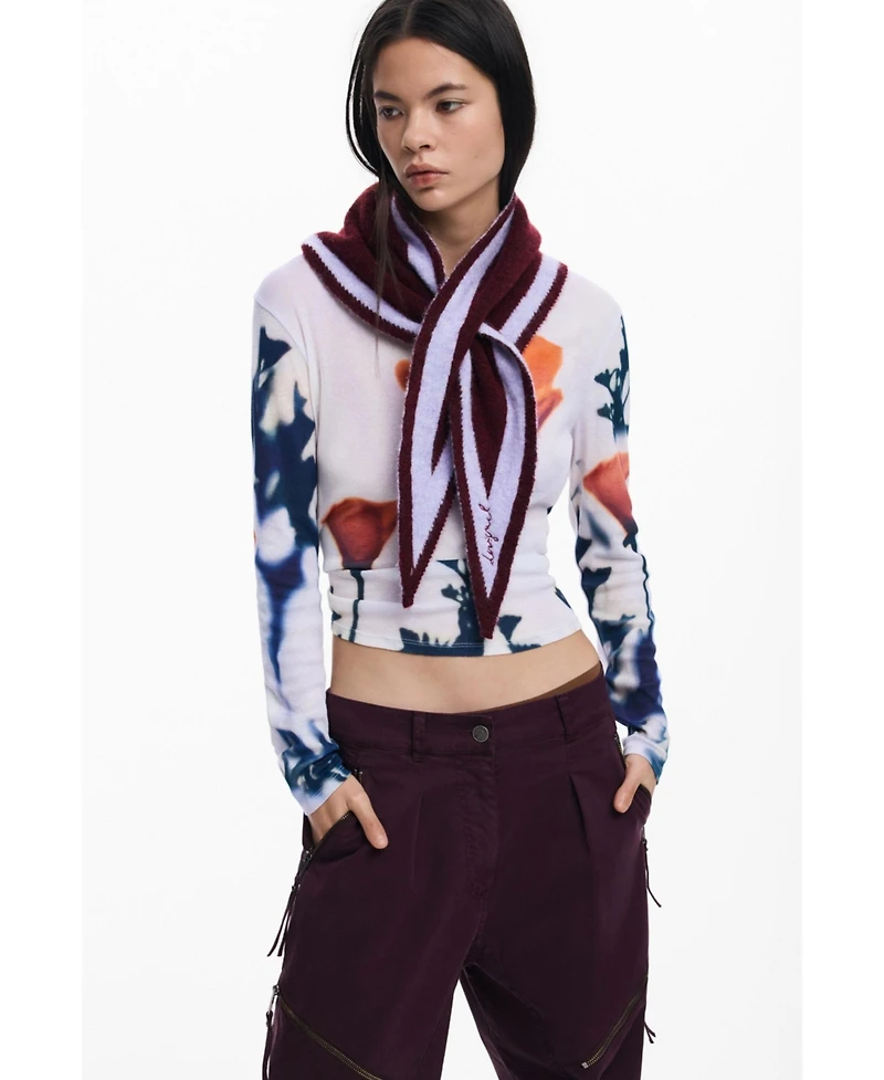 Desigual Women's Minimal Scarf