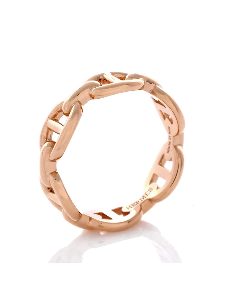 Pre-Owned HERMES Chaine d'Ancre Enchainee Ring