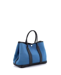 Pre-Owned Hermes 30 Garden Party Tote Toile and Leather