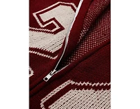 Aelfric Eden Women's 24 Jacquard Zip Up Cardigan