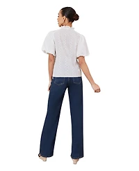 Yumi Women's Puff Sleeve Shirt