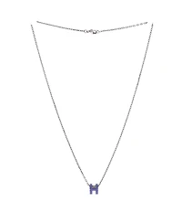 Pre-Owned Hermes Pop H Pendant Chain Necklace