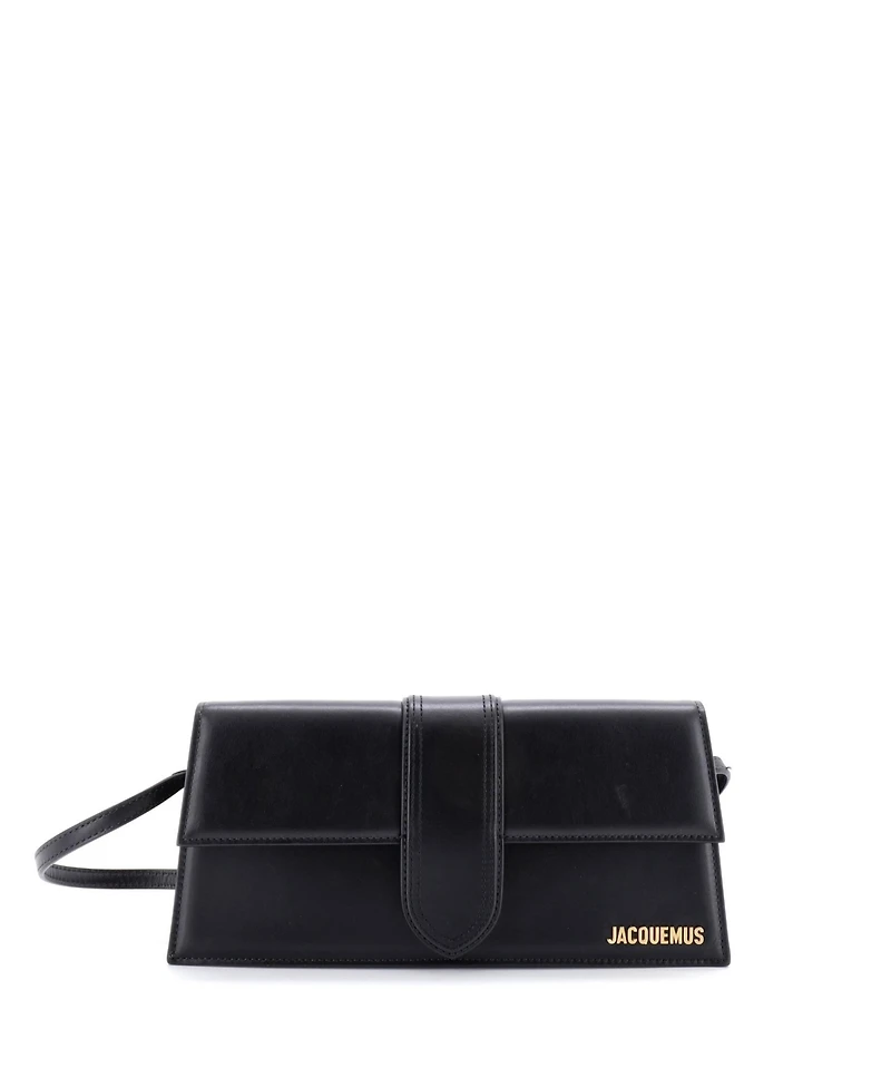 Pre-Owned Jacquemus Long Le Bambino Top Handle Flap Bag Leather