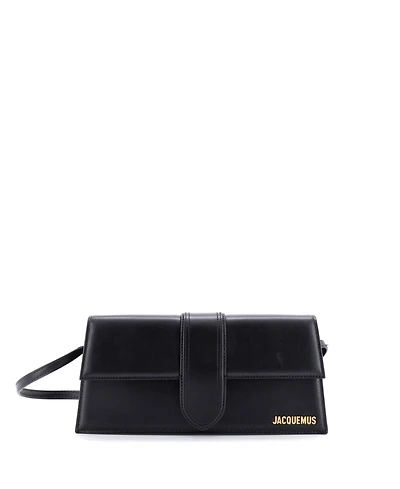 Pre-Owned Jacquemus Long Le Bambino Top Handle Flap Bag Leather