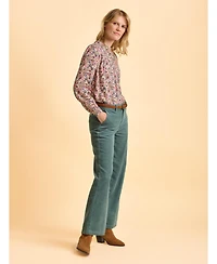 Brakeburn Women's Ellise Long Sleeve Round Neck Shirt