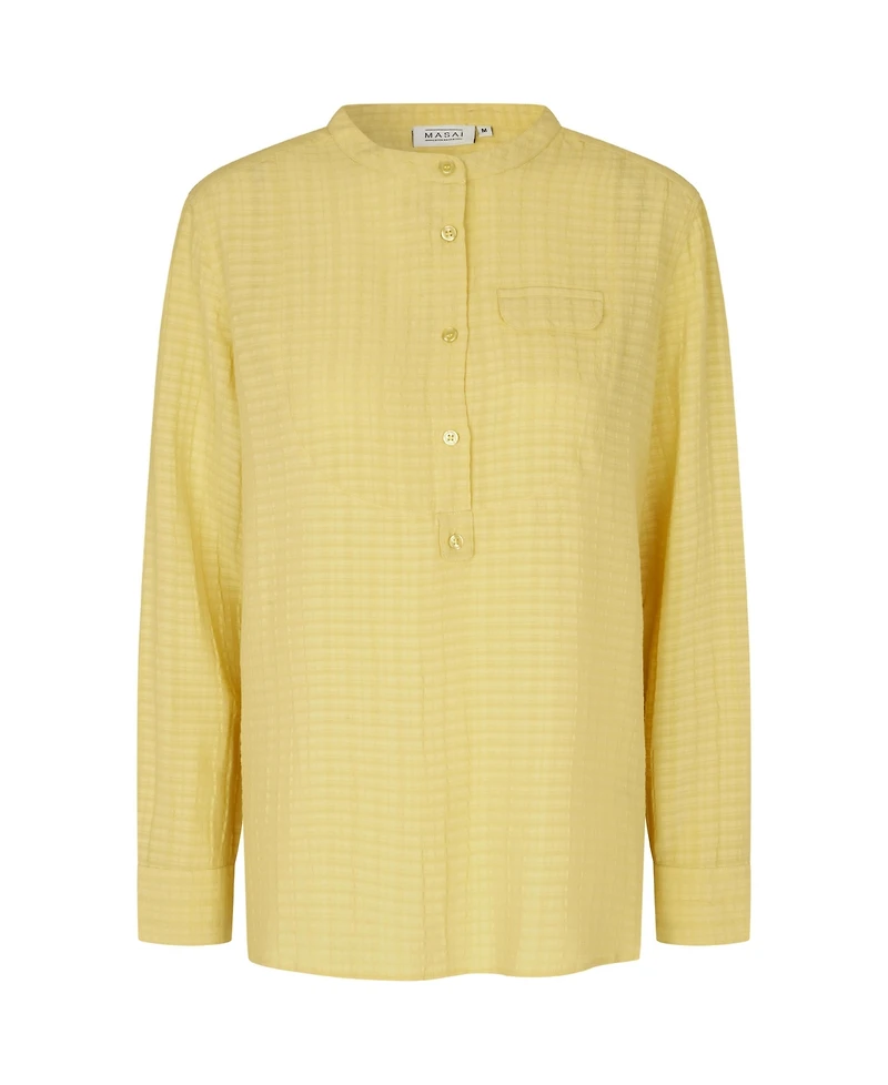 Masai Copenhagen Women's Drystan Long Sleeve Crew Neck Blouse