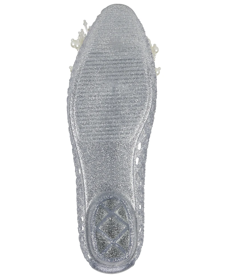Jeffrey Campbell Women's Whimzy Embellished Jelly Flats