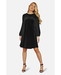 Yumi Women's Velvet Tunic Dress