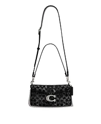 Coach Crystal Signature C Tabby Small Shoulder Bag