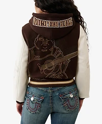 True Religion Women's Anniversary Varsity Jacket