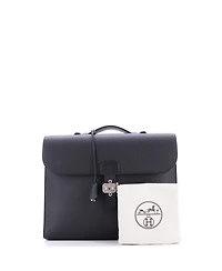 Pre-Owned Hermes 38 Sac a Depeches Bag Epsom