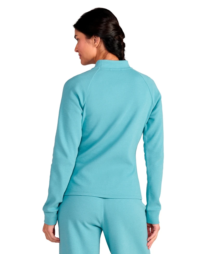 Puma Women's Textured Knit Full-Zip Jacket